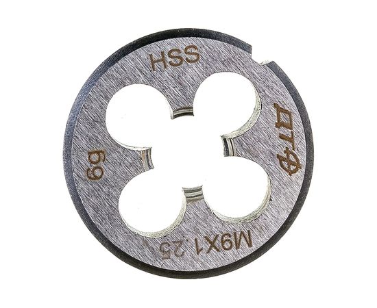 Плашка Дело Техники HSS4341, M9*1.25 мм, 25, 400/100 231094 – изображение 3