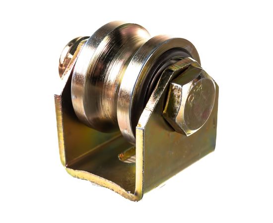 Колесо анодированное роликовое для откатных ворот 32 мм MFK-TORG ГВ-32mm – изображение 3