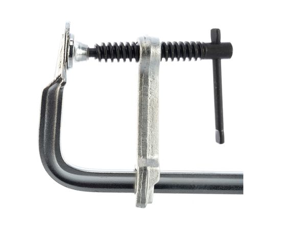 F-образная кованая струбцина 80х200мм КОБАЛЬТ 244-643 – изображение 4