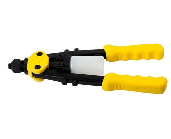 Двуручный компактный заклепочник Stayer HERCULES ""R-700"" для заклёпок 2.4-4.8 мм из алюминия, стали, нержавеющей стали, усилен литой корп, Professional 3116_z01 – изображение 4