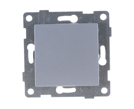 Механизм выключателя GUSI ELECTRIC Ugra 1кл. перекрестный, СУ, 10А, 250В, серебро С11В7-004 – изображение 4