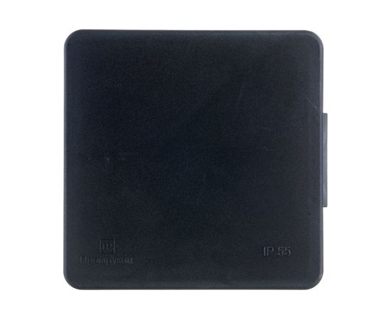 Распределительная коробка Промрукав для прямого монтажа безгалогенная HF черная 100х100х50 1 шт 40-0302-9005 – изображение 4