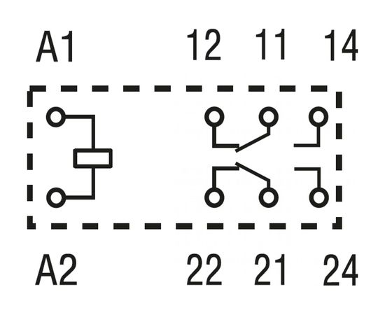 Низкопрофильное герметичное реле Релеон 2 перекидных контакта 8А;= 12В DC; RP352901200 – изображение 4