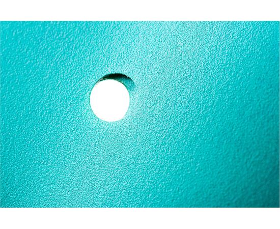 Шлифовальный круг FILM L312T (100 шт, 150 мм, на липучке, 15 отверстий, зелёный, Р320) SUNMIGHT 53014 – изображение 4