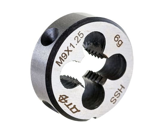 Плашка Дело Техники HSS4341, M9*1.25 мм, 25, 400/100 231094 – изображение 5