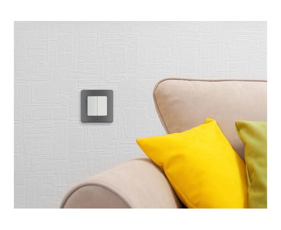 Рамка Legrand - 1 пост - INSPIRIA - дымчатый 673937 – изображение 5