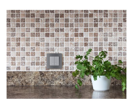 Рамка Legrand - 1 пост - INSPIRIA - дымчатый 673937 – изображение 6