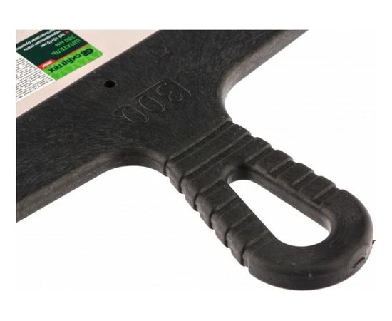 Шпатель из нержавеющей стали, 300 мм зуб 10х10 мм, пластмассовая ручка СИБРТЕХ 85501 – изображение 6