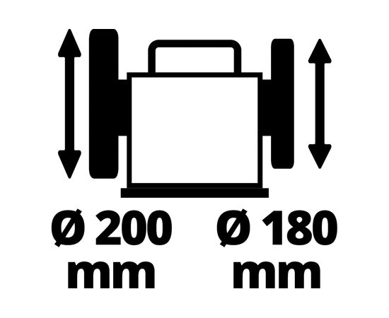 Полировальный станок Einhell TC-WG 200 4418008 – изображение 7