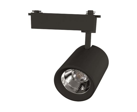 Трековый светильник General Lighting Systems 30 Вт 1 фаза GTR-30-1-IP20-B черный 580025 