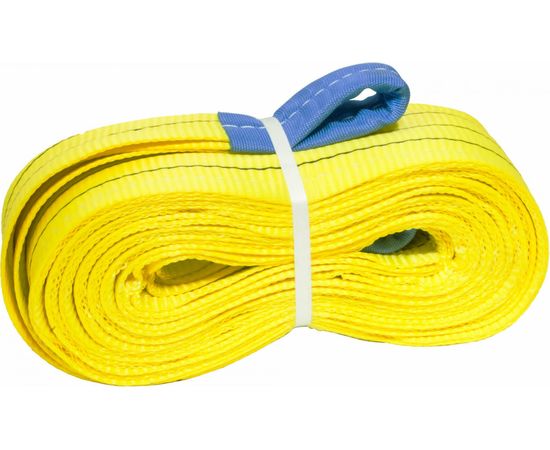 Буксировочный грузовой трос MEGAPOWER 31500 кг, 6 м, ширина 90 мм, петля-петля, в сумке M-78631 