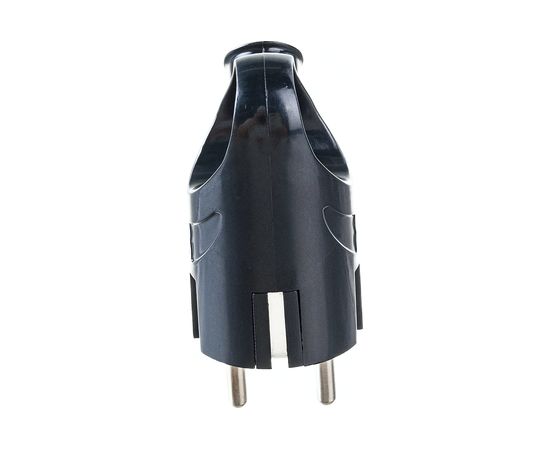 Евровилка с ушком EKF, черная 16А AVK16-30 