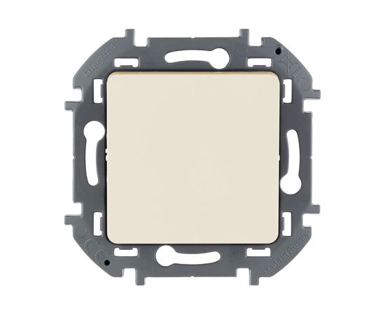 Одноклавишный переключатель Legrand - INSPIRIA - 10 AX - 250 В - слоновая кость 673651 