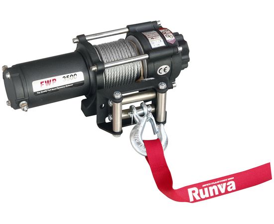 Электрическая лебёдка RUNVA 12V 3500A lbs 1588 кг EWP3500A 