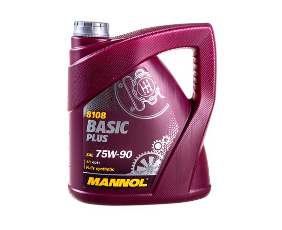 Синтетическое трансмиссионное масло MANNOL BASIC PLUS GETRIEBEOEL 75W90 4 л 1322 
