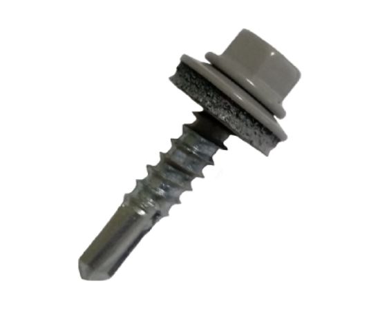 Саморез по металлу Daxmer св. №3 5,5х25 RAL 7004 4308 