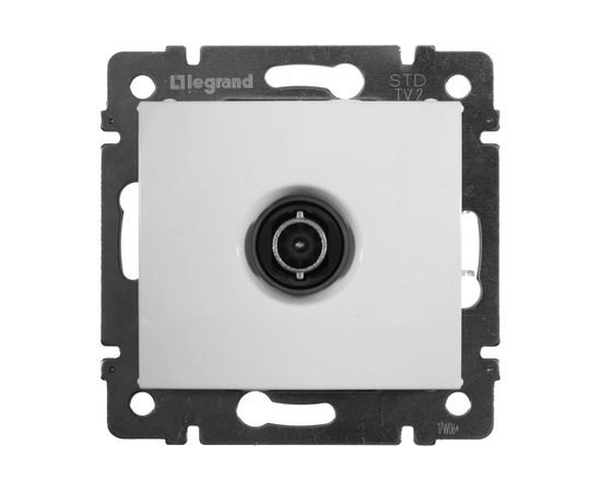 Механизм розетки TV Legrand TV СП Valena оконечная 10 дБ белый 774430 