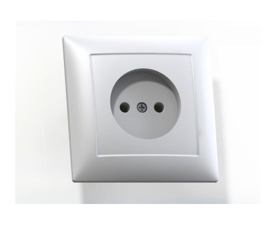 Розетка Кунцево-Электро СЕЛЕНА скрытой установки, одноместная РС16-369 8110 