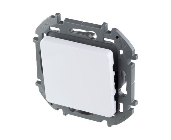 Одноклавишный переключатель Legrand - INSPIRIA - 10 AX - 250 В - белый 673650 – изображение 2