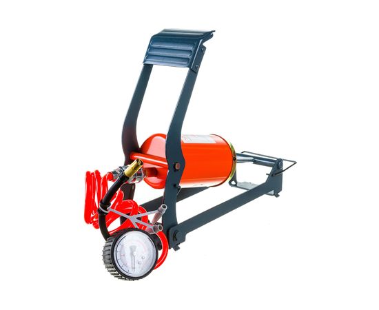 Воздушный ножной насос Airline 400 механический, 400 см3, съемный манометр PA-400-02 – изображение 12