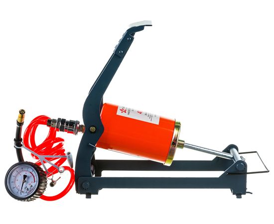 Воздушный ножной насос Airline 400 механический, 400 см3, съемный манометр PA-400-02 – изображение 13