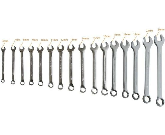 Набор комбинированных ключей Forsage универсальный, 22 предметов F-5147R – изображение 2