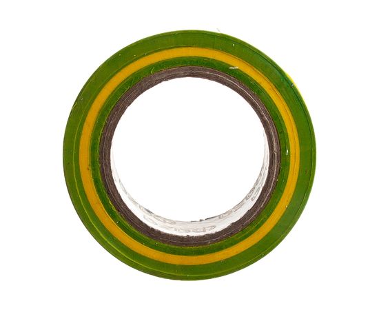 Изолента ФАZА 15/10 желто-зеленая TP-15/10 5013124 – изображение 2