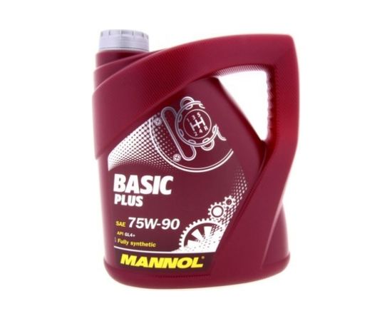 Синтетическое трансмиссионное масло MANNOL BASIC PLUS GETRIEBEOEL 75W90 4 л 1322 – изображение 2