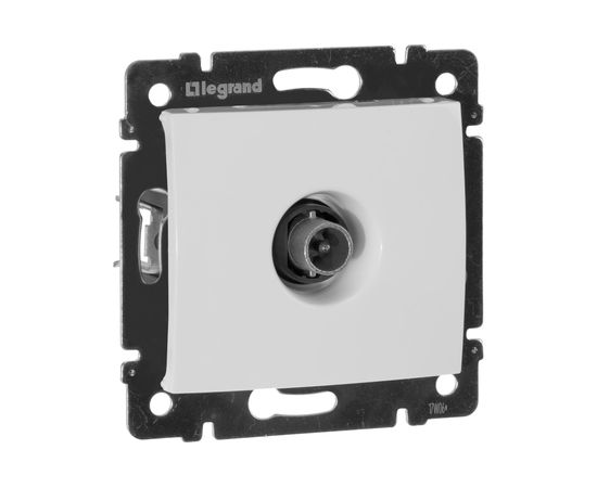 Механизм розетки TV Legrand TV СП Valena оконечная 10 дБ белый 774430 – изображение 2