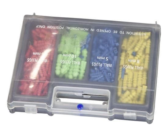 Набор сверл, бит, дюбелей 300 шт EKTO DN-300 – изображение 2