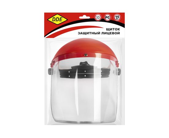 Щиток лицевой прозрачный DDE 647-673 – изображение 2