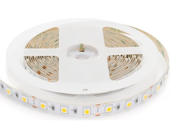Светодиодная лента Apeyron в блистере, 2м 12В, 14,4Вт/м, smd5050, 60д/м, IP20, 700Лм/м, подложка 10мм, дневной белый 225BL – изображение 2