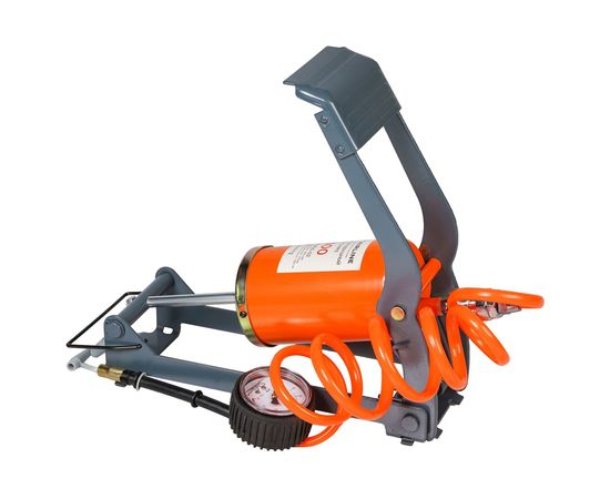 Воздушный ножной насос Airline 400 механический, 400 см3, съемный манометр PA-400-02 – изображение 2