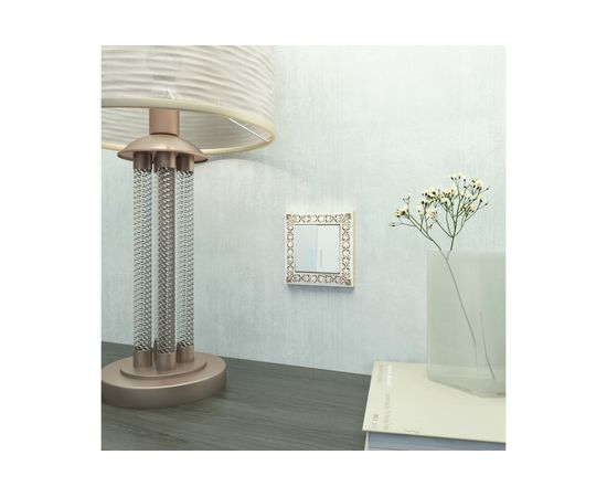 Рамка WERKEL W0011523 на 1 пост белое золото a050934 – изображение 3