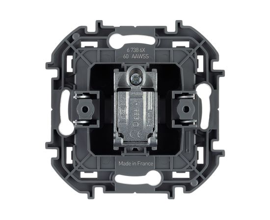 Проходная TV розетка Legrand - 14 дБ - 5-862 мГц - INSPIRIA - антрацит 673863 – изображение 3