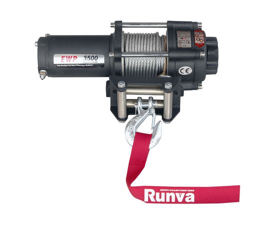 Электрическая лебёдка RUNVA 12V 3500A lbs 1588 кг EWP3500A – изображение 3