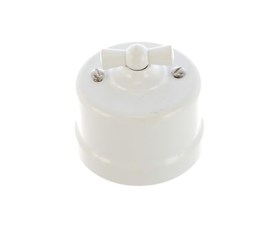 Проходной выключатель Electraline на два положения, белый В1-202-21 – изображение 3