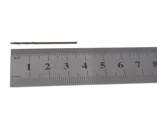 Сверло по металлу (1.3х16х38 мм; ц/х; Р6М5К5; А1) GRIFF a112013 – изображение 3