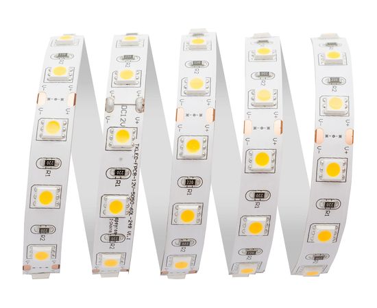Светодиодная лента Apeyron в блистере, 2м 12В, 14,4Вт/м, smd5050, 60д/м, IP20, 700Лм/м, подложка 10мм, дневной белый 225BL – изображение 4