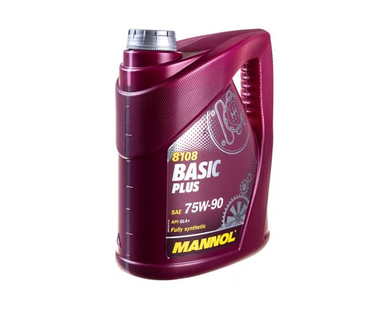 Синтетическое трансмиссионное масло MANNOL BASIC PLUS GETRIEBEOEL 75W90 4 л 1322 – изображение 5