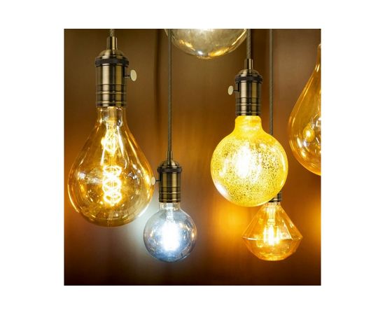 Подвесной светильник Gauss бронзовый E27, 1 м PL042 – изображение 6