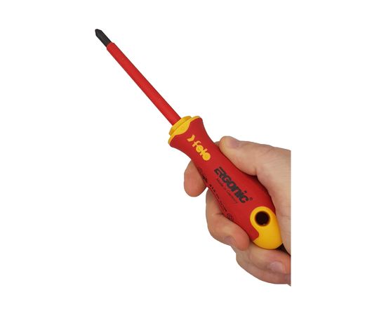 Набор диэлектрических отверток Felo Ergonic с тестером напряжения 6 шт 41396398 – изображение 6