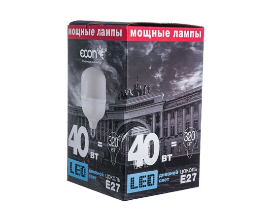 Светодиодная лампа ECON, LED GL 40Вт E27 6500K HP 7840020 – изображение 7