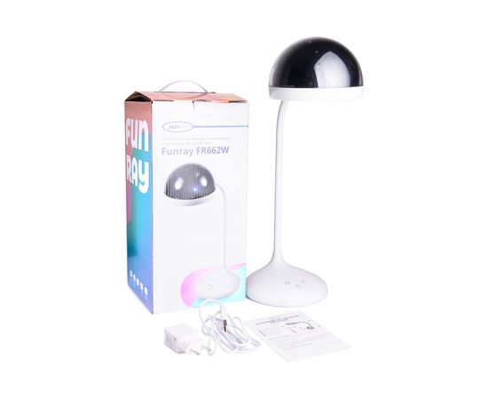 Настольный светодиодный светильник FunRay FR662W 2700/6500К, 62 диода, 400Лм, 13048 – изображение 7