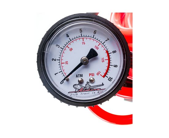 Воздушный ножной насос Airline 400 механический, 400 см3, съемный манометр PA-400-02 – изображение 10