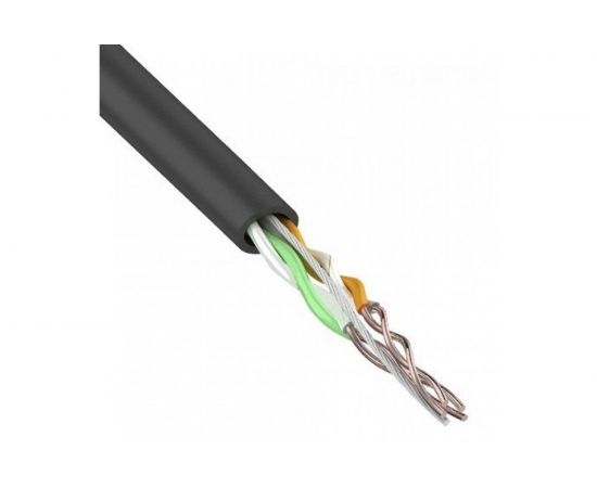 Кабель REXANT витая пара, UTP 2PR 24AWG, CAT5e, наружный, OUTDOOR, бухта 305м 01-0025 