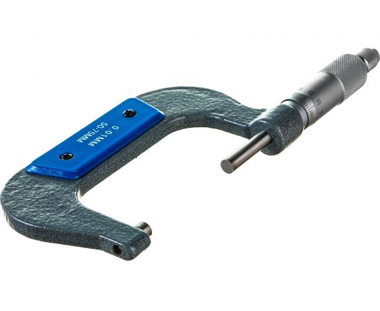 Гладкий механический микрометр ЗУБР ЭКСПЕРТ 34480-75_z01 – изображение 2