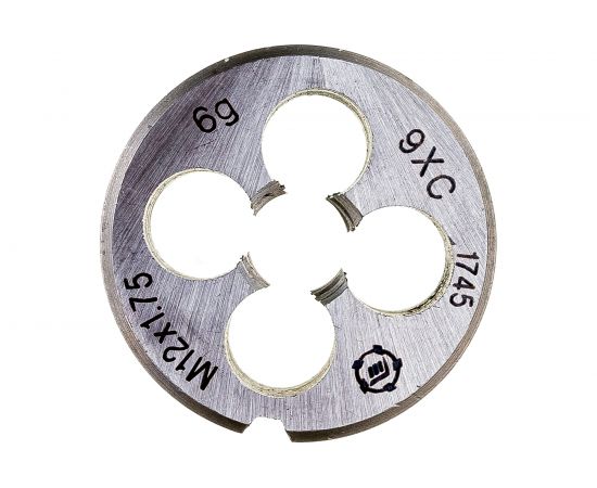 Плашка М 12 х1.75 9ХС ТМ Туламаш 57895 – изображение 2