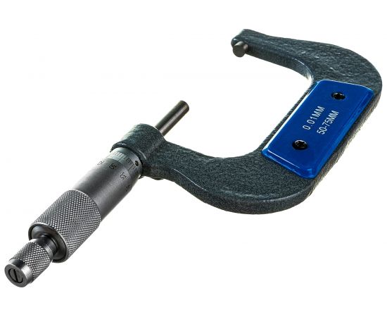 Гладкий механический микрометр ЗУБР ЭКСПЕРТ 34480-75_z01 – изображение 3