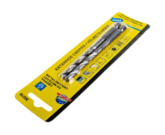 Сверло по металлу (2 шт; 6х110 мм; Р6M5) для шуруповерта SKRAB 30216 – изображение 3